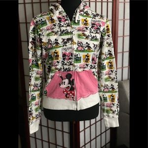 Pre Loved Disney Parks Minnie Full Zip sweater